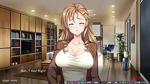 My horny ex-classmate trophy wife masturbates in ep5