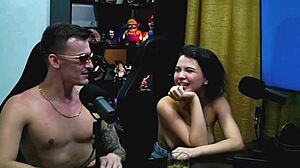 Ruan and everton suck natasha steffens' tits passionately