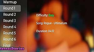 Her first time taking two cocks in the game.