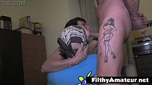 is gloria fucking bianca in bisexual shemale orgy?