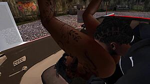 Intriguing second life encounter at drive in movie theater