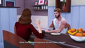 What's Peggy up to in this 3D hentai affair?