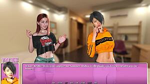 Bold Summer In The City Shower Scene With Characters