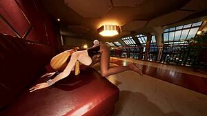 Emilia's Playroom Hentai Beach Fuck