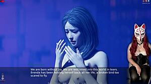 Ms. Denvers performs erotic show on stage in ep 41.