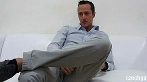 Czech gay casting features Martin 3478 in hardcore action.