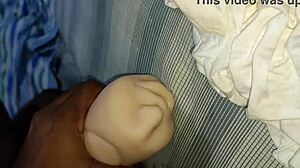 Gay Man Inserts Cock into Doll in Detailed Solo Scene