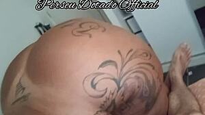 Fucking the biggest Brazilian ass.