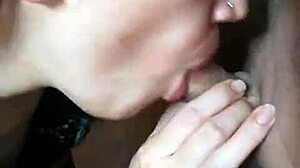 Old Man Enjoys Milk, Oreos, and Cum in Quick Fetish Play