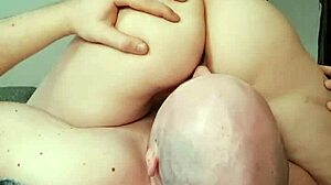 Booty Whore Rides Face and Takes Deep Thrusts in Wet Pussy