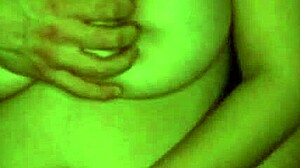 i'm seducing my girlfriend by carressing her big natural tits in front of the camera, making her masturbate to orgasim - luxuryorgasm