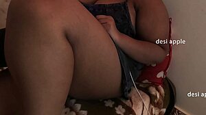 desi indian it girl flaunts big assets in steamy showcase.