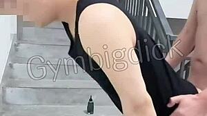 gymbigdick pounds gay femboy boyfriend bareback outdoors