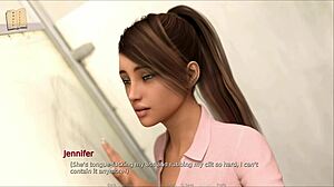 Inside Jennifer 43, a game where you discover hidden secrets and intimate moments