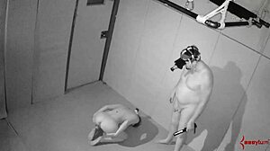 Bound Slut Sucks Dick