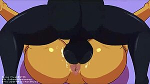 I'm mating press this milf's huge ass in 3d hentai roughly