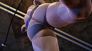 Sex With Chun-Li In 3D Porn, Moaning And Licking Big Boobs!