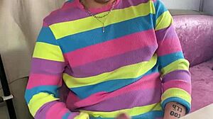 horny college guy talks dirty while jacking off his big cock 😏