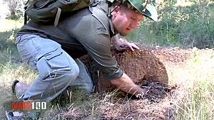 Spanish Star Susi Gala Slams Hard in Wild Woods Quickie. No Mercy in This Rough Ride!