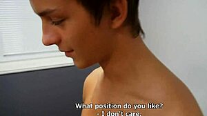 Czech Amateur Robert Auditions for Gay Casting