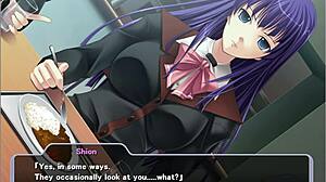 Shion starts with nurse in brutal hospital scene, patient gets hentai action.