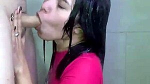 I had fun sex in the bathroom with my best friend