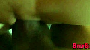 Teen 18+ Gets Cummed On By Stepbro With Monster Cock In Hd Interracial Scene