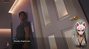 In Ms Denvers ep 14, peeping on a sexy milf in the bath.