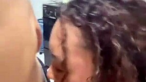 Latina maid in lingerie loves getting her ass pounded