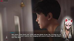 In Ms Denvers ep 14, peeping on a sexy milf in the bath.