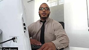 does gamer stepson ride stepdad's black cock?