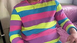 horny college guy talks dirty while jacking off his big cock 😏