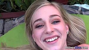 britney blue toys lesbo pussy hole