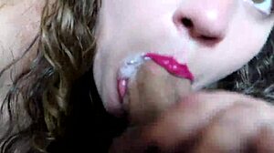 just one sloppy deepthroat blowjob to my latina friend