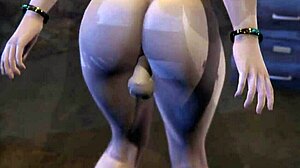 Sex With Chun-Li In 3D Porn, Moaning And Licking Big Boobs!