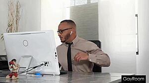 does gamer stepson ride stepdad's black cock?