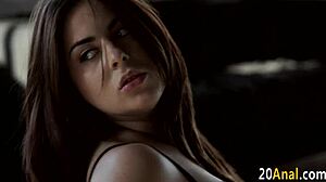 Anal babe gets facial! Watch blowjob and handjob lead to cumshot.