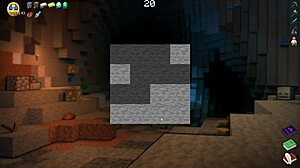 Wow, Hornycraft parody hentai ep 49 has Alex getting double creampie in tight pussy! 😍