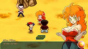 Bulma Adventure 4 - Mr Satan Watches Miss Piiza Pizza Gangbang At Cell Games