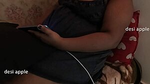 desi indian it girl flaunts big assets in steamy showcase.