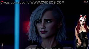 Ms. Denvers performs erotic show on stage in ep 41.