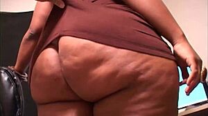 Ebony Milf Housewife Takes Anal from Big Black Cock