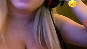 A beautiful woman with an attractive figure in a suggestive pose