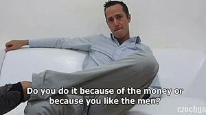 Czech gay casting features Martin 3478 in hardcore action.