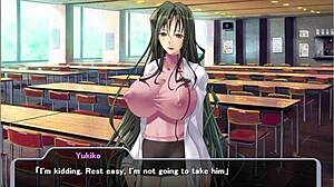 Shion starts with nurse in brutal hospital scene, patient gets hentai action.