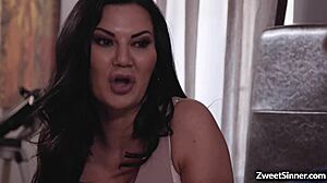 Jasmine Jae Seduces Stepson with Big Tits for Intense Afternoon Sex  