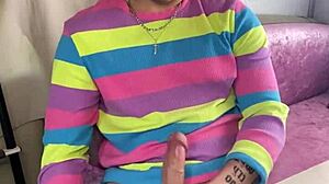 horny college guy talks dirty while jacking off his big cock 😏