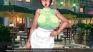 Caught fapping to my mom's friend in wild hentai scene