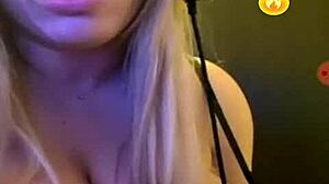 A beautiful woman with an attractive figure in a suggestive pose