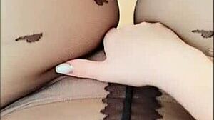 Depravedminx Achieves Orgasm Through Pantyhose